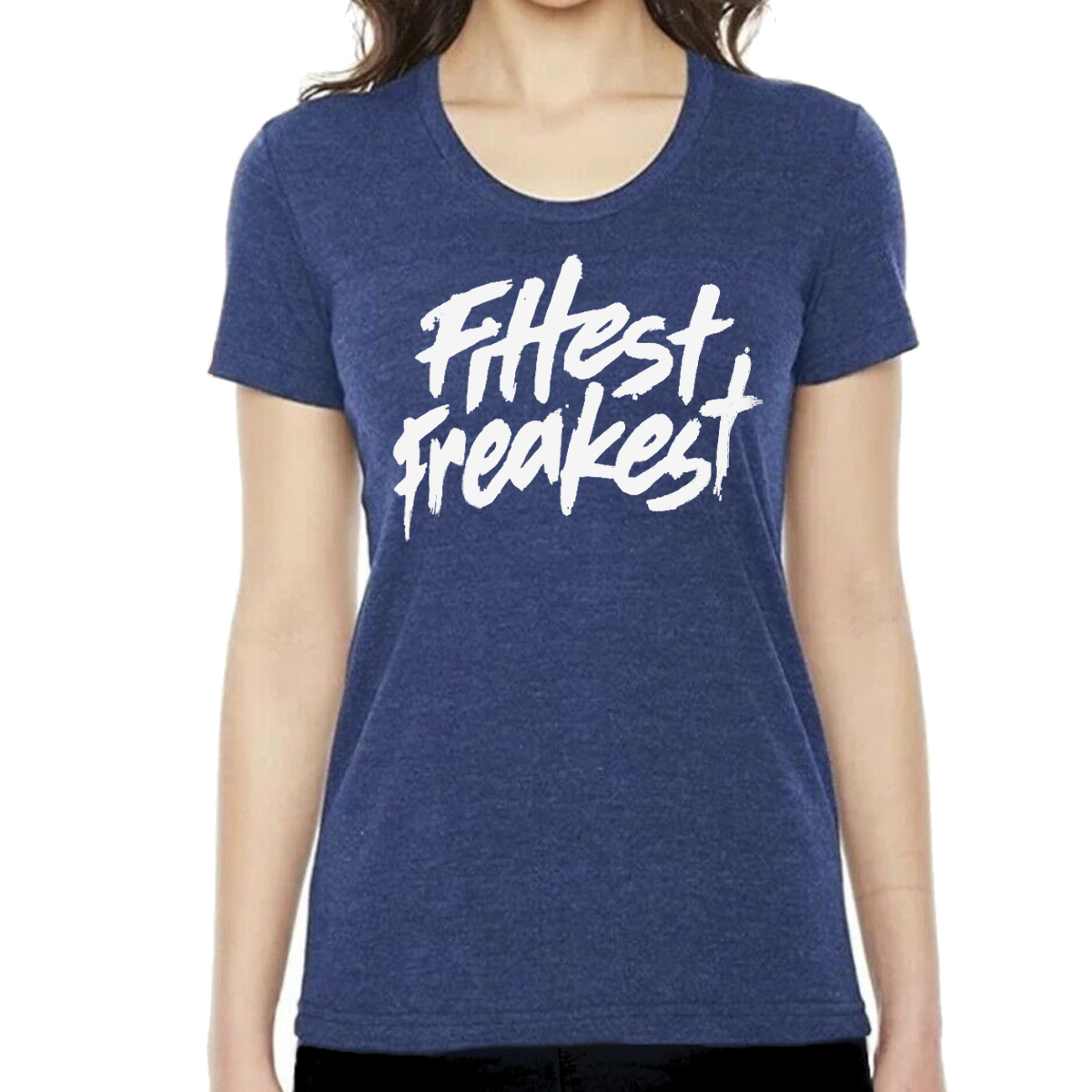 FITTEST FREAKEST T-SHIRT FFLOGOTRAIN-DARKBLUE