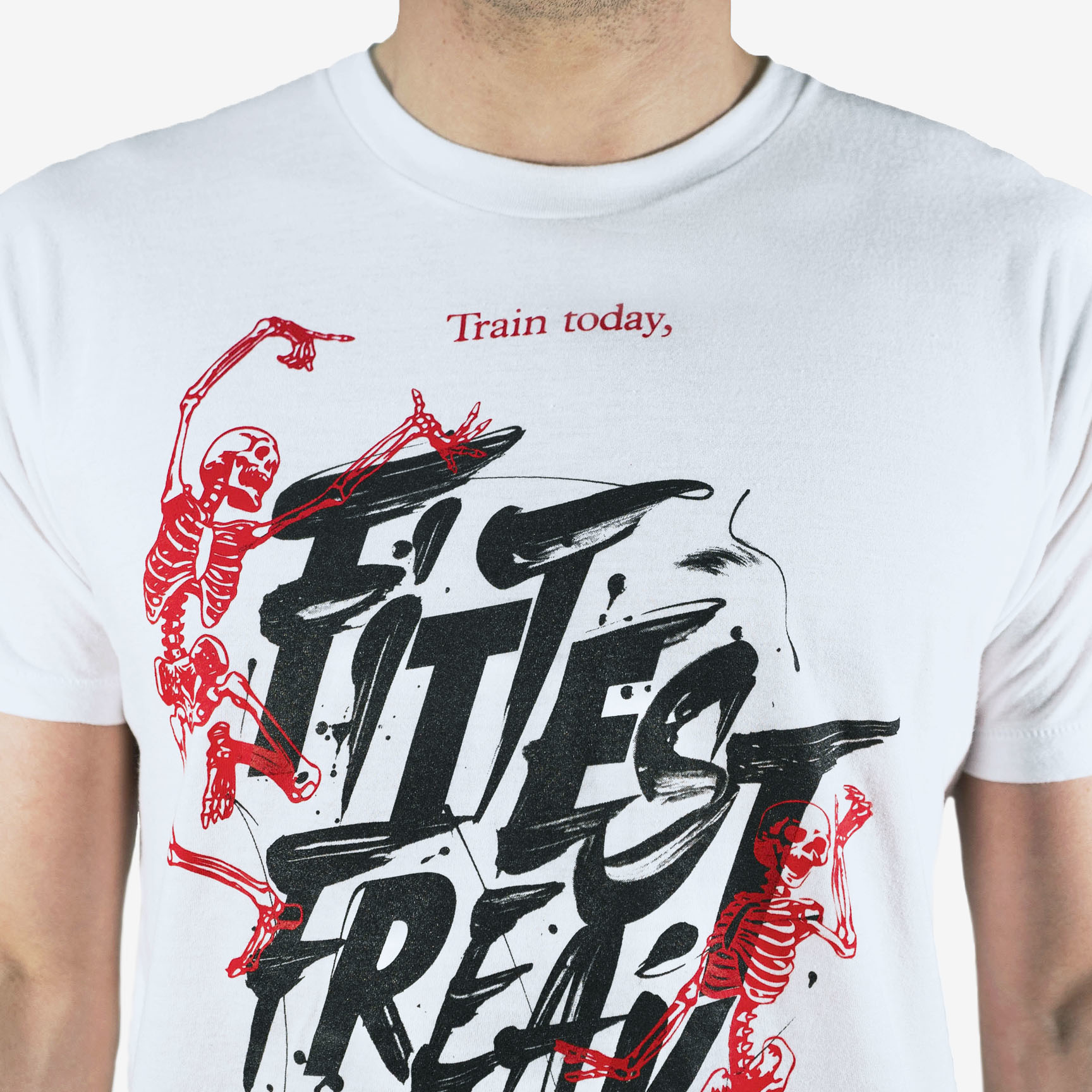 FITTEST FREAKEST T-SHIRT FFCAMISETA-WHITE