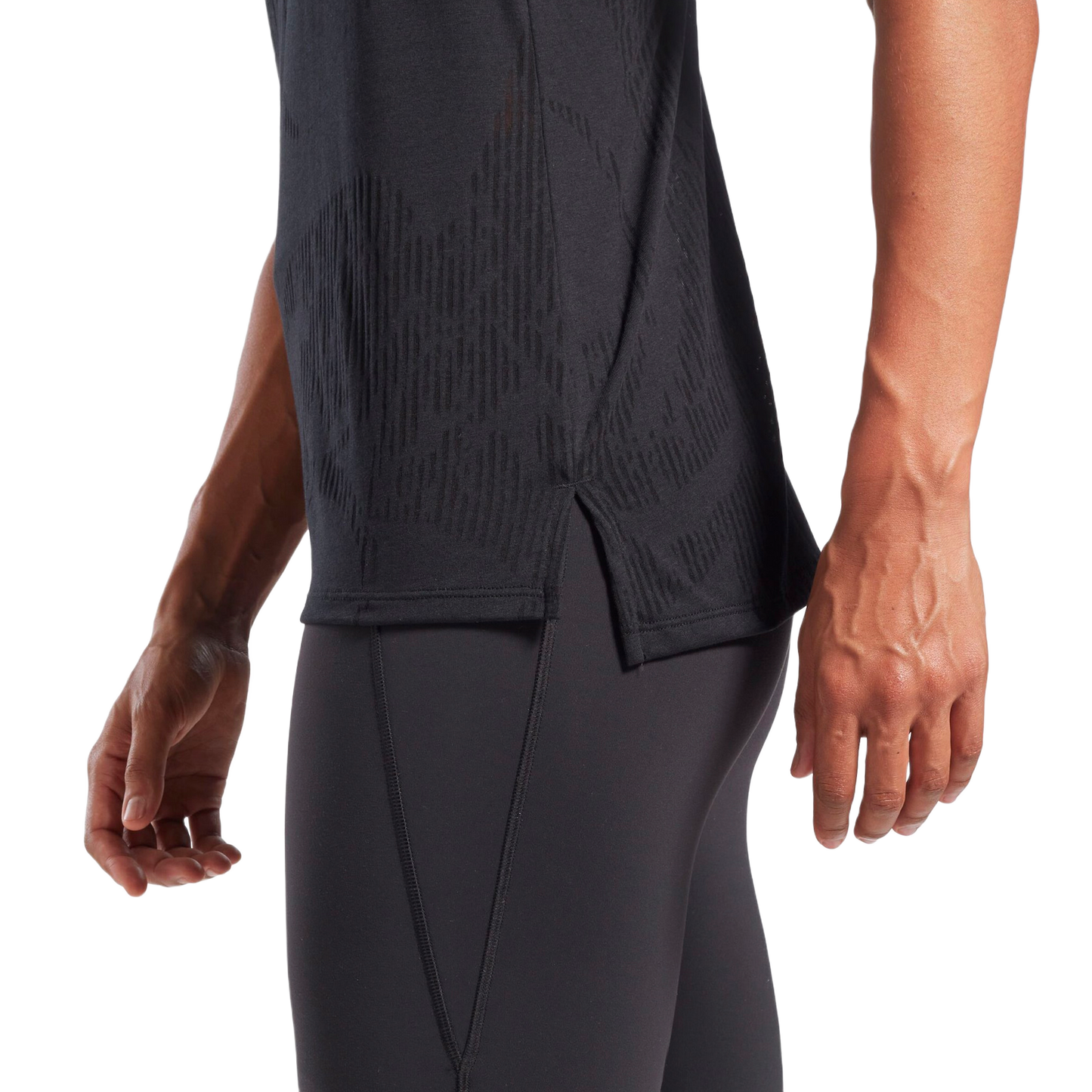 REEBOK TANK BURNOUT WOMEN HS7788-BLACK