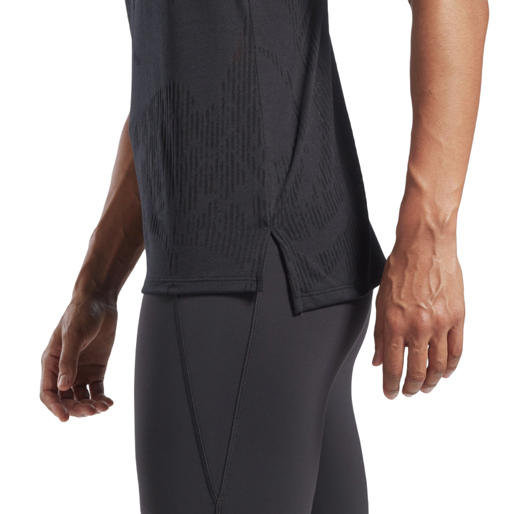 REEBOK TANK BURNOUT WOMEN HS7788-BLACK