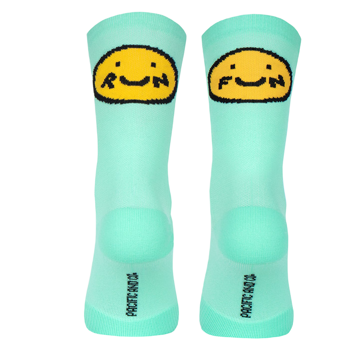 SMILE RUN PACIFIC & CO SOCKS SMILERUN-TURQUOISE
