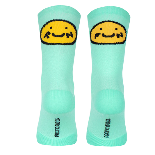 SMILE RUN PACIFIC & CO SOCKS SMILERUN-TURQUOISE
