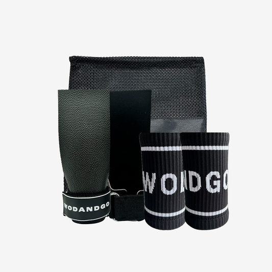 WODANDGO BLACKGRIP V2 Gym Grips WAGBG2-BLACK