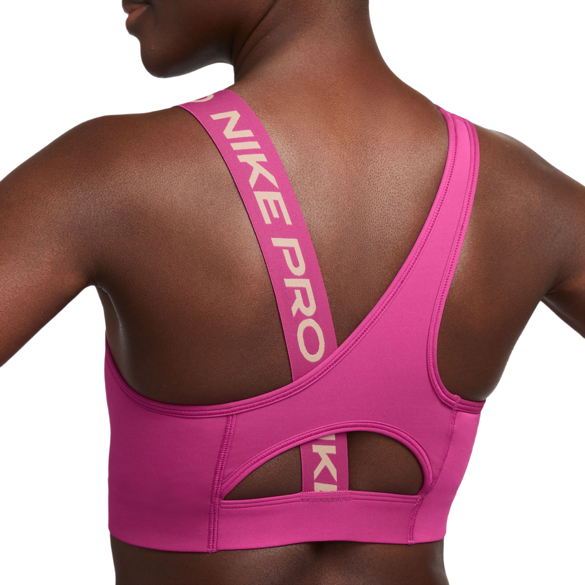 TOP NIKE PRO DRI-FIT SWOOSH - MEDIUM IMPACT DM0570-615