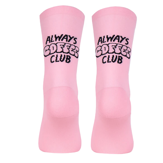 COFFEE CLUB PACIFIC & CO SOCKS COFFEECLUB-PINK