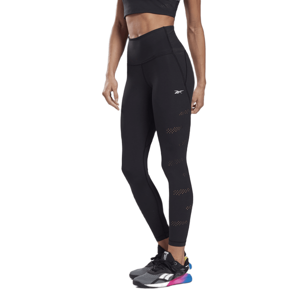 REEBOK LUX PERFORM HR PERFORATED LEGGINGS JIQ48-GL2621