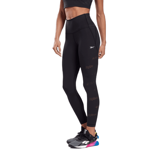 REEBOK LUX PERFORM HR PERFORATED LEGGINGS JIQ48-GL2621