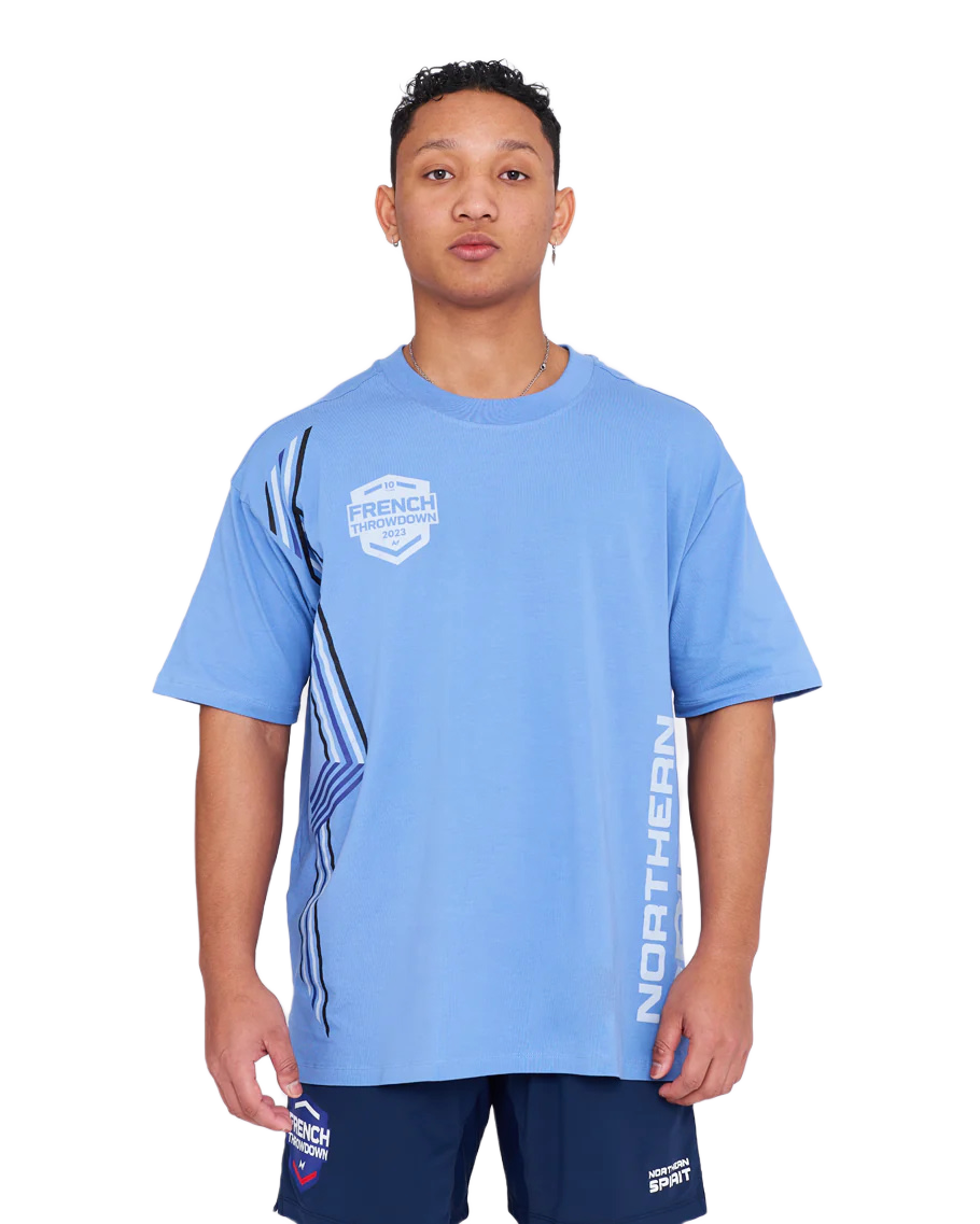 NORTHERN SPIRIT T-SHIRT SMURF FTD 23 SMURFFTD23-BLUE