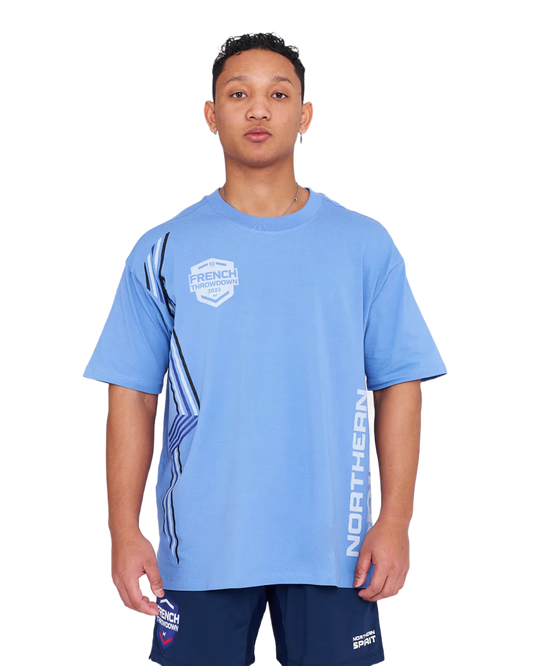 NORTHERN SPIRIT T-SHIRT SMURF FTD 23 SMURFFTD23-BLUE