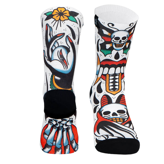SKULL PACIFIC & CO SOCKS SKULL-MULTICOLOR