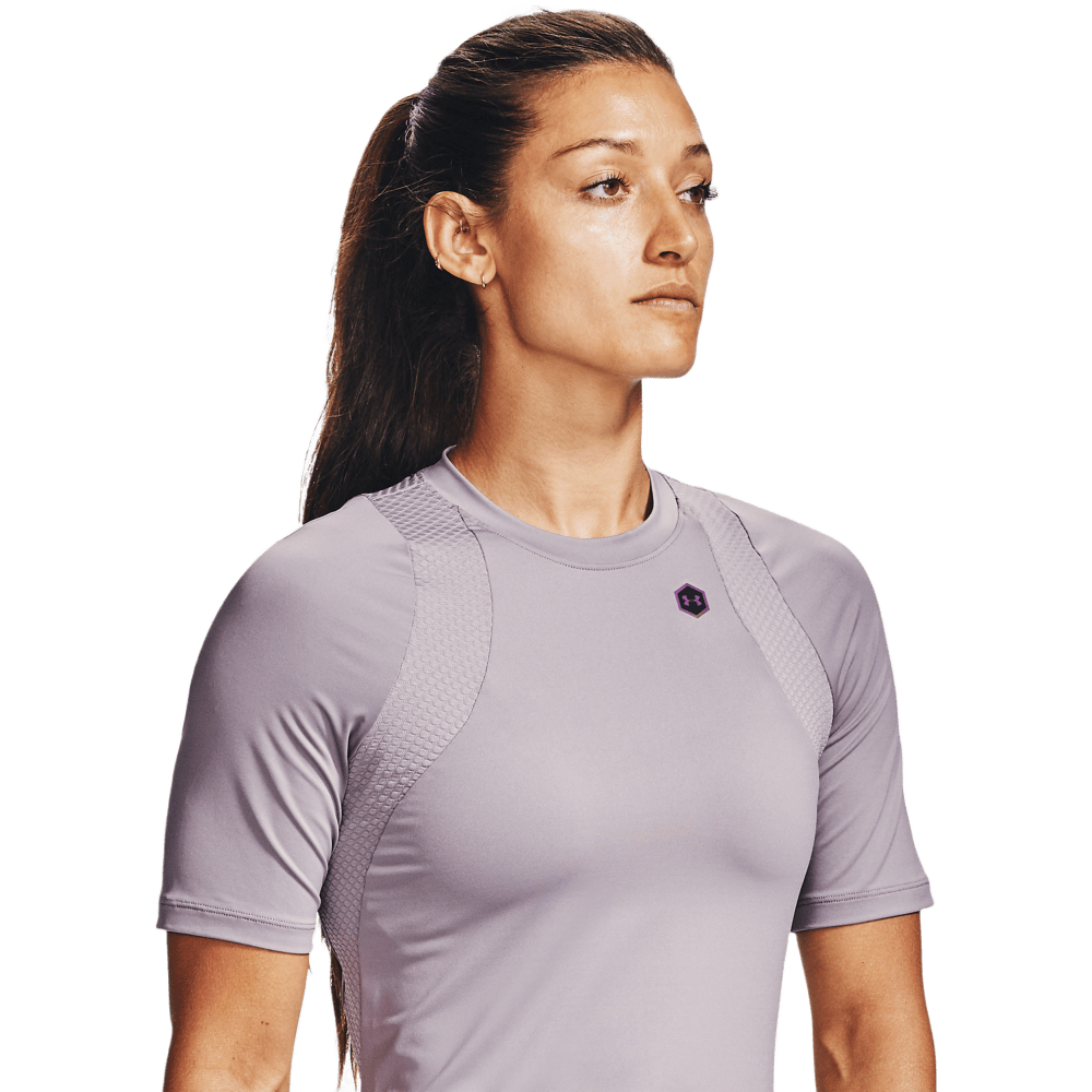 UNDER ARMOUR RUSH T-SHIRT - WOMAN 1355583-585