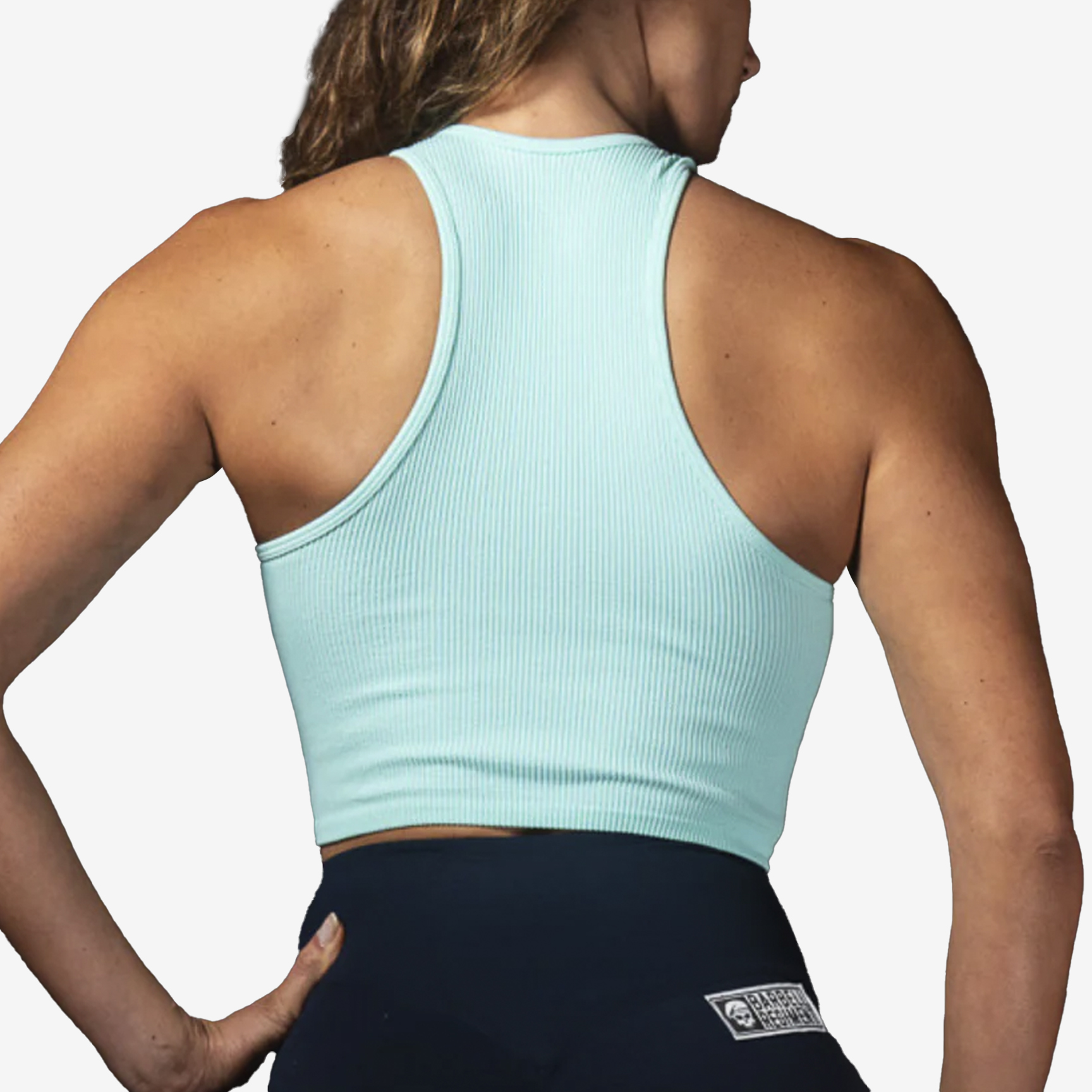 ESSENTIAL CROPTOP BRCROESSENTIAL-TURQUOISE