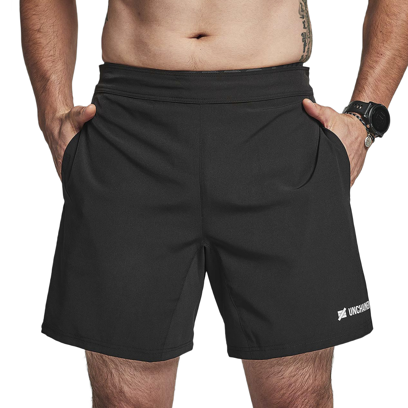 PANTALON CORTO UNCHAINED FAULTLESS 40 SHORTH-FAULT40-BLACK