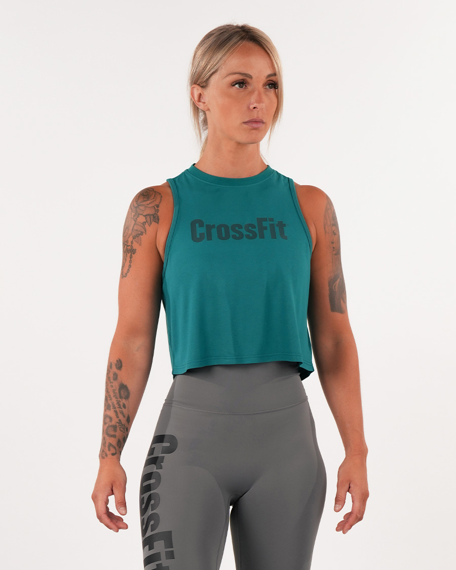 CROP TANK TOP CROSSFIT® 2024 NS-CFS24-WT5-EMR