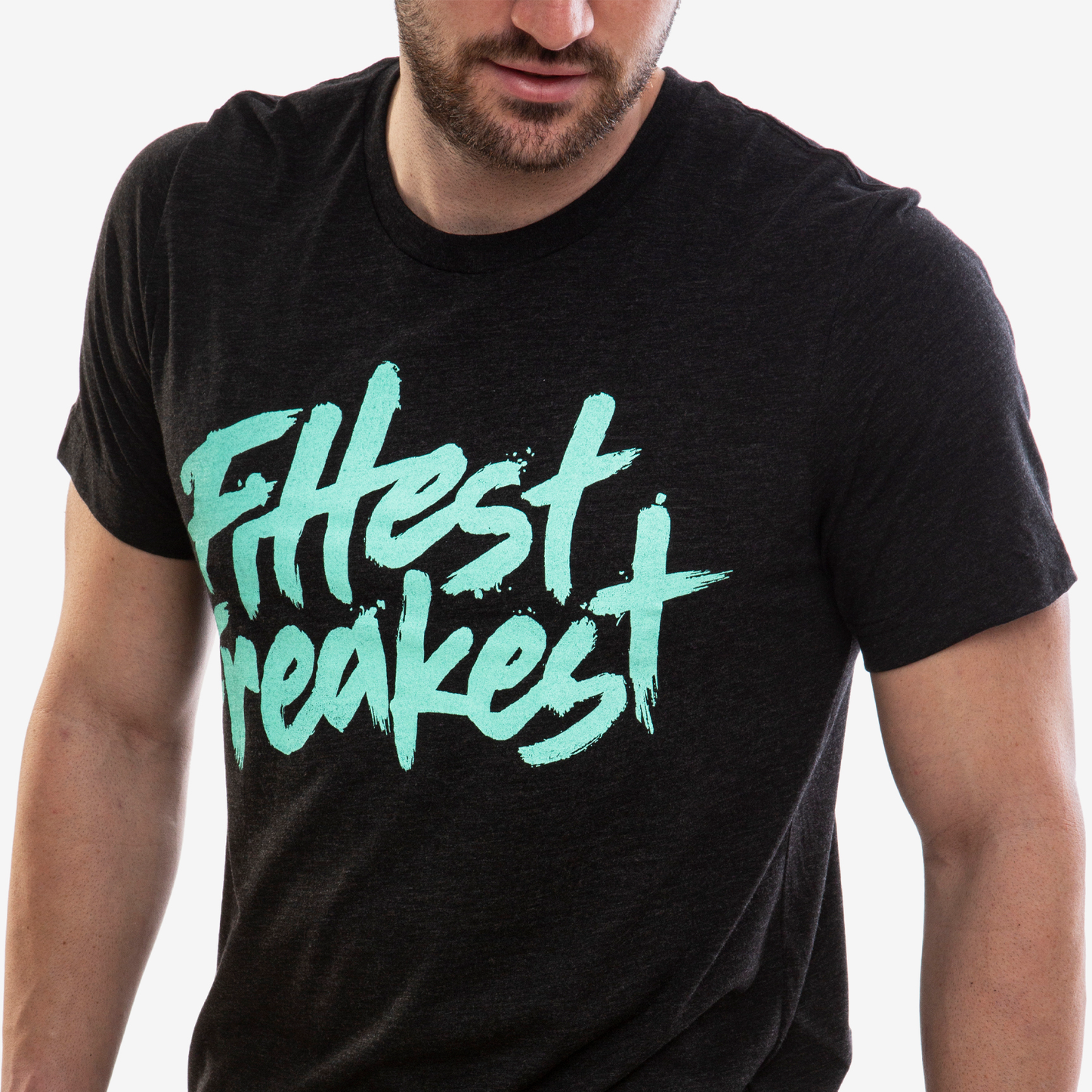FITTEST FREAKEST T-SHIRT FF-LOGO-TRAIN-BLACK