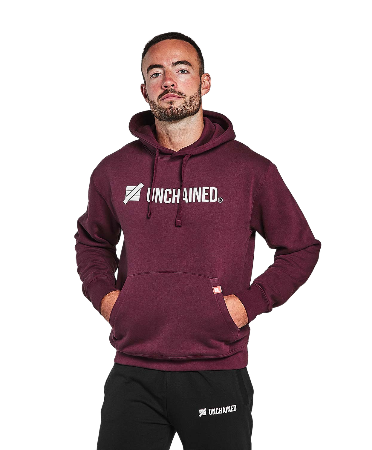 SUDADERA UNCHAINED ORIGINAL ORGNHOOD-EGGPLANT