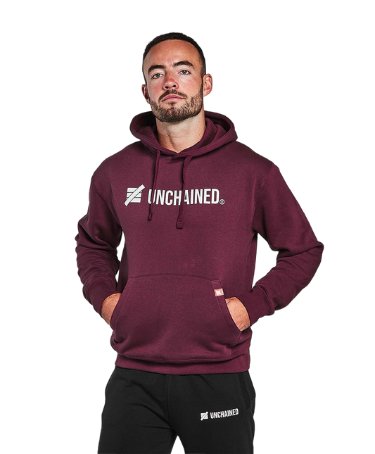 SUDADERA UNCHAINED ORIGINAL ORGNHOOD-EGGPLANT
