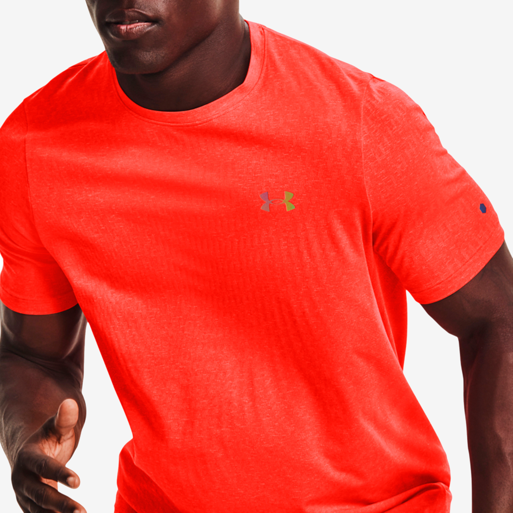 UNDER ARMOUR RUSH SEAMLESS ILLUSION T-SHIRT 1366150-296