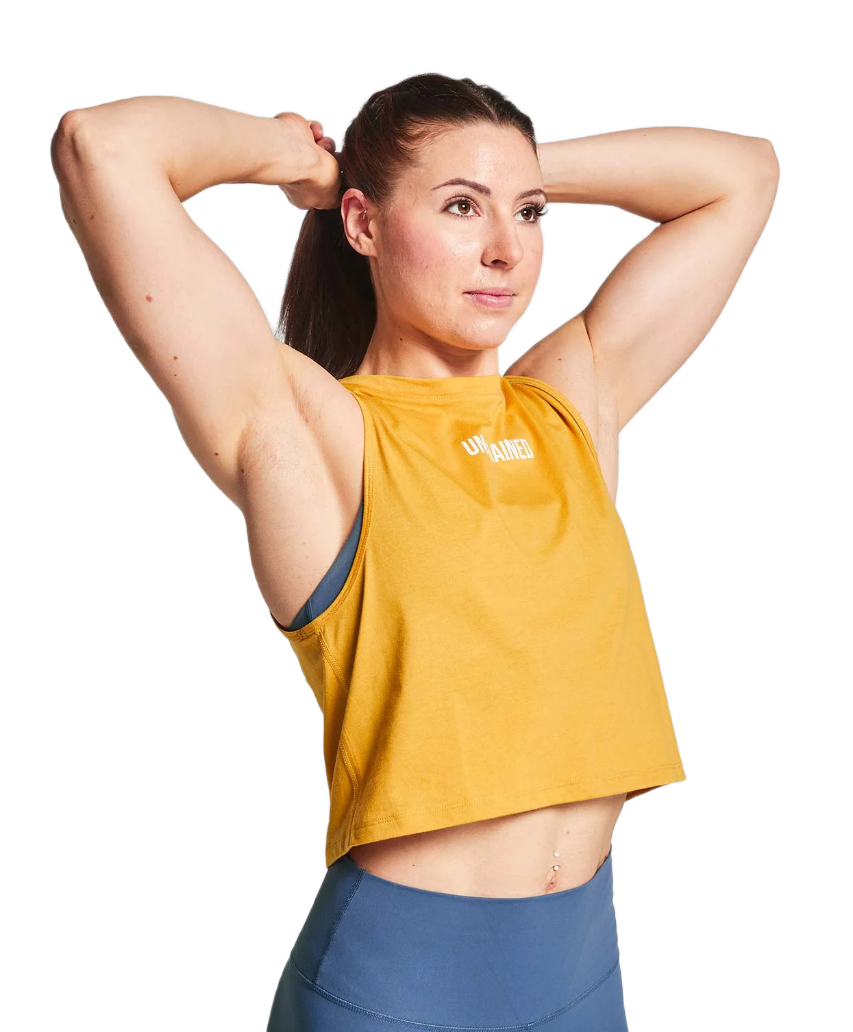 TANK TOP UNCHAINED SKIN MTANK-MUSTARD