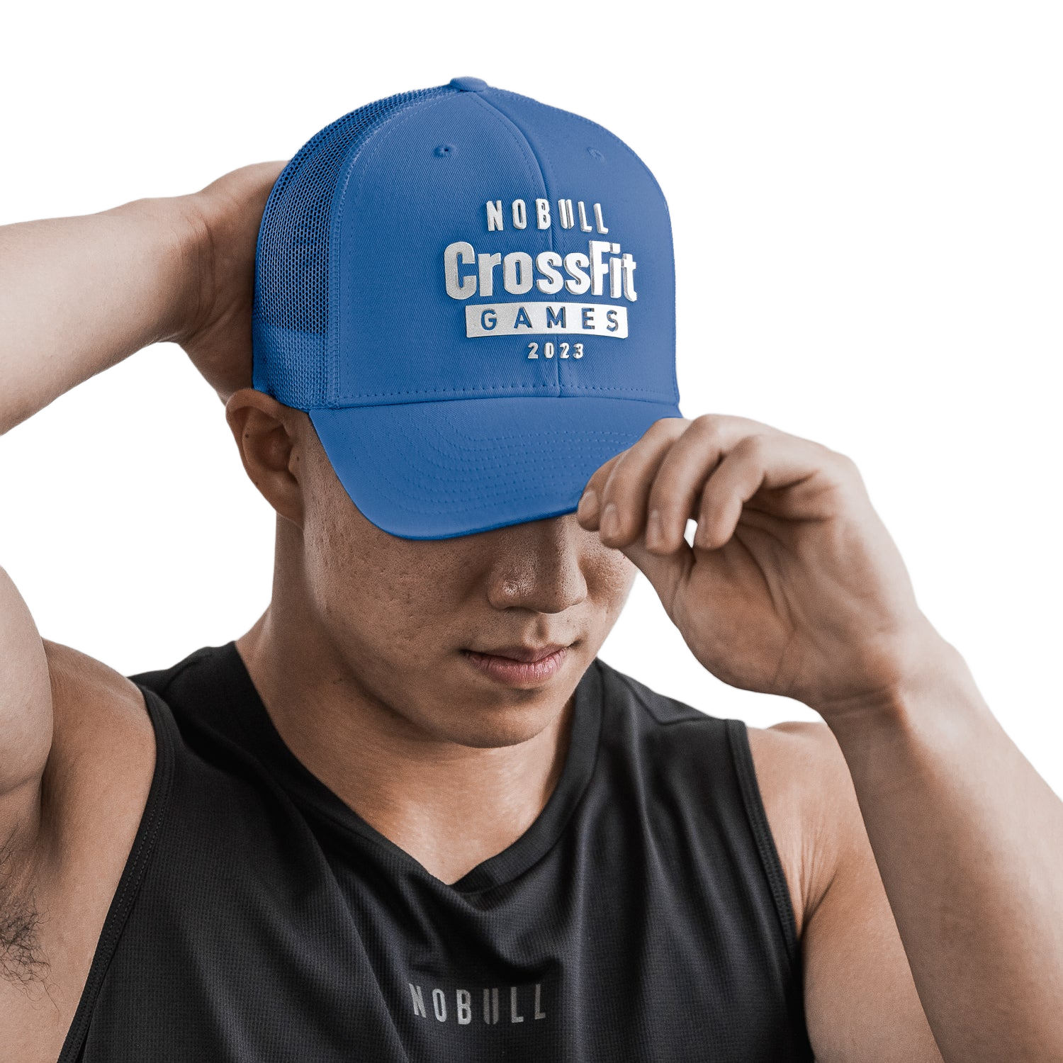 NOBULL CrossFit Games® 2023 Curved-Brim Trucker 112NEBCFG23-BLUE