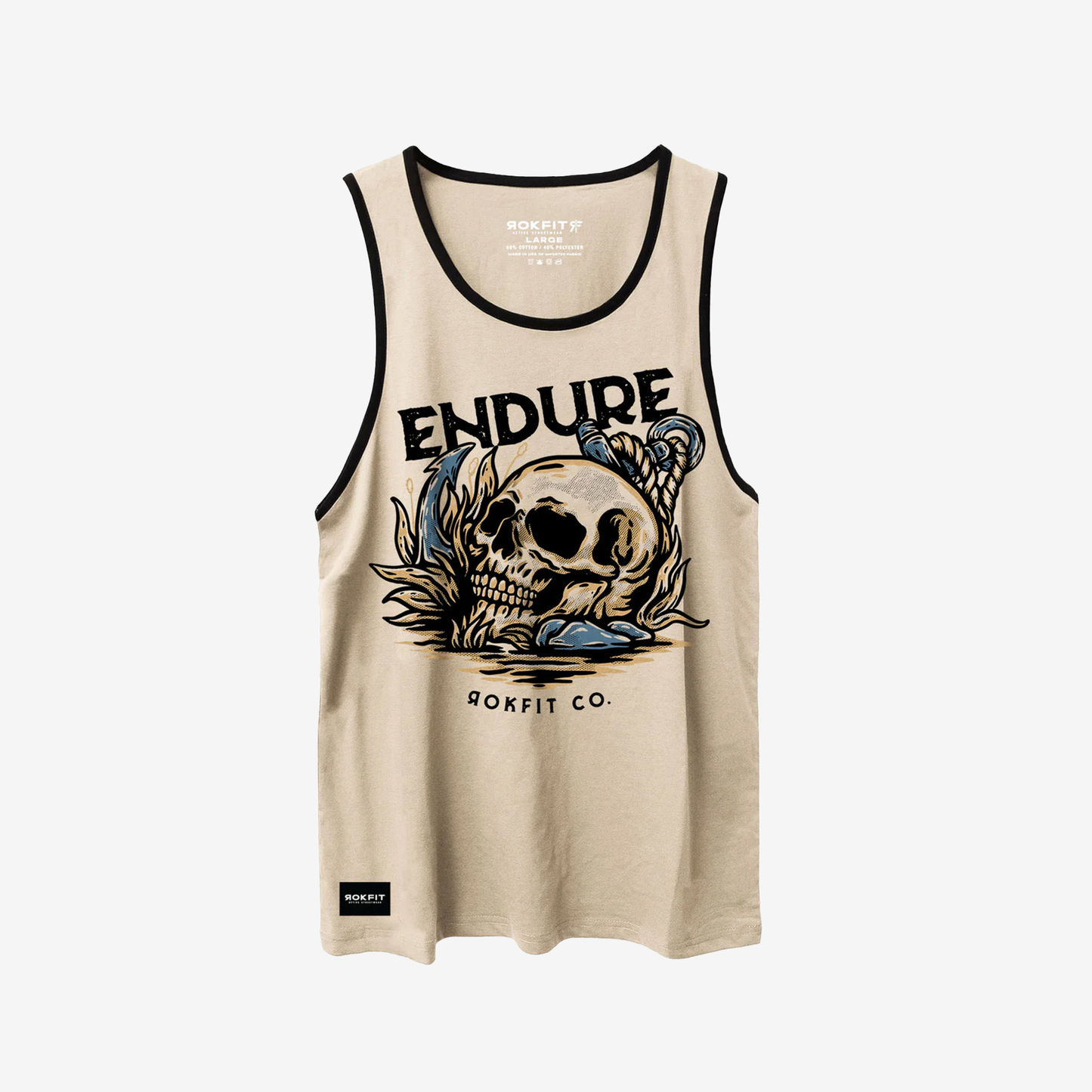 Endure RockFit Tank Top RF-ENDURE-CREAM