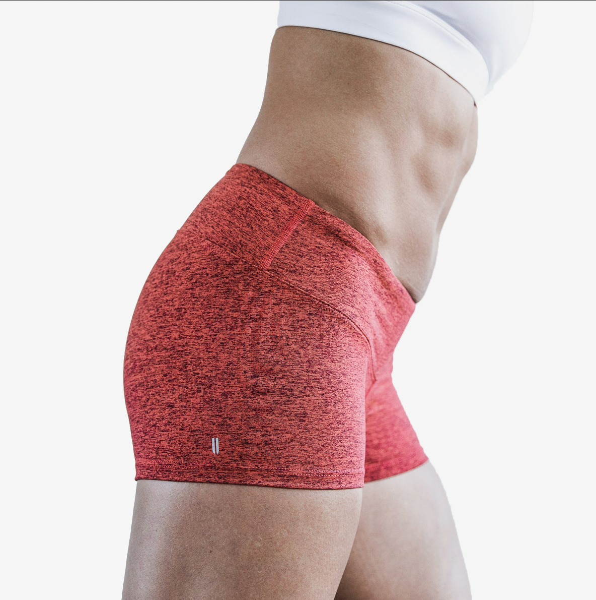 NOBULL Low-Rise Short 2" WSHORT-REDHTH