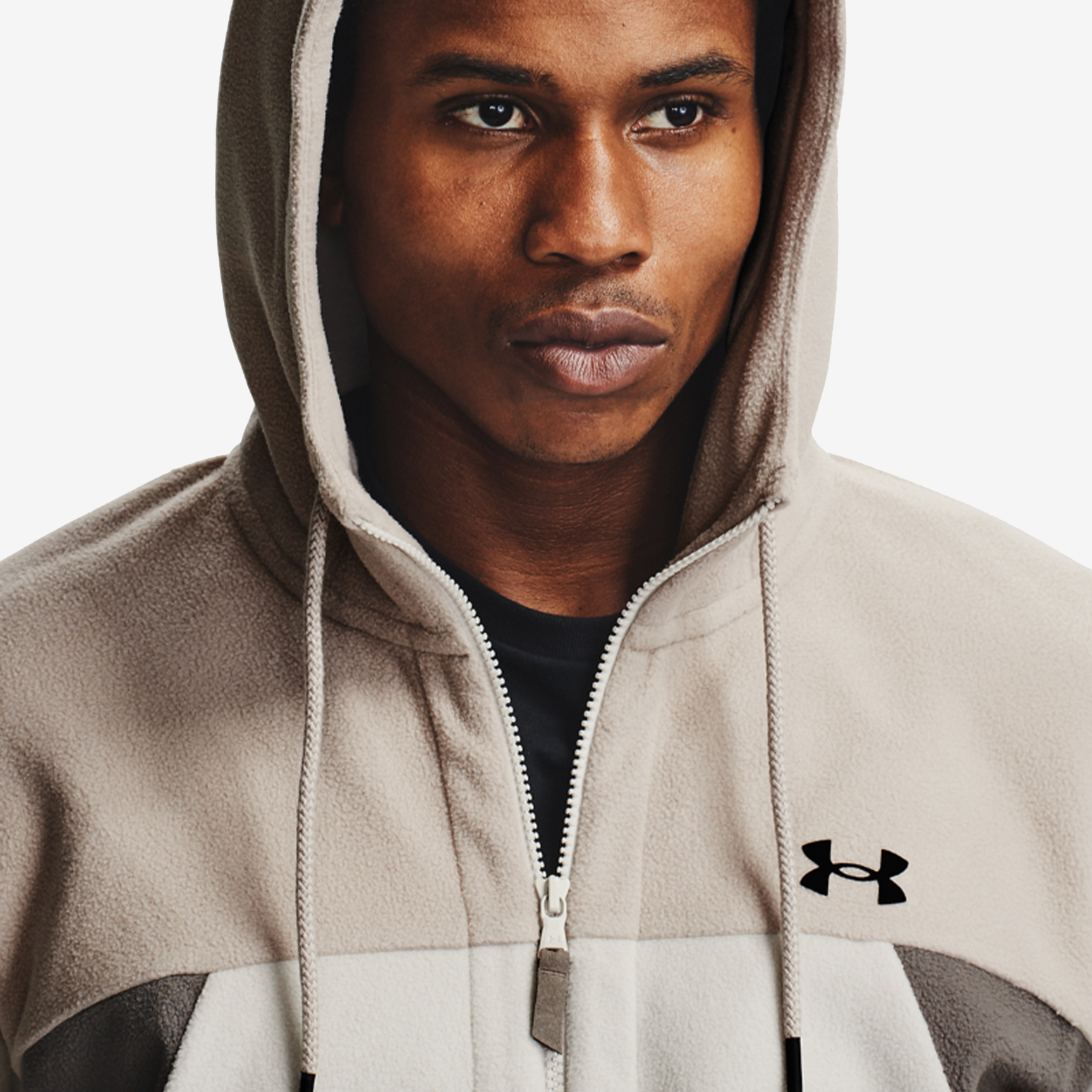 UNDER ARMOUR RECOVER FLEECE FZ HOODIE 1357144-110
