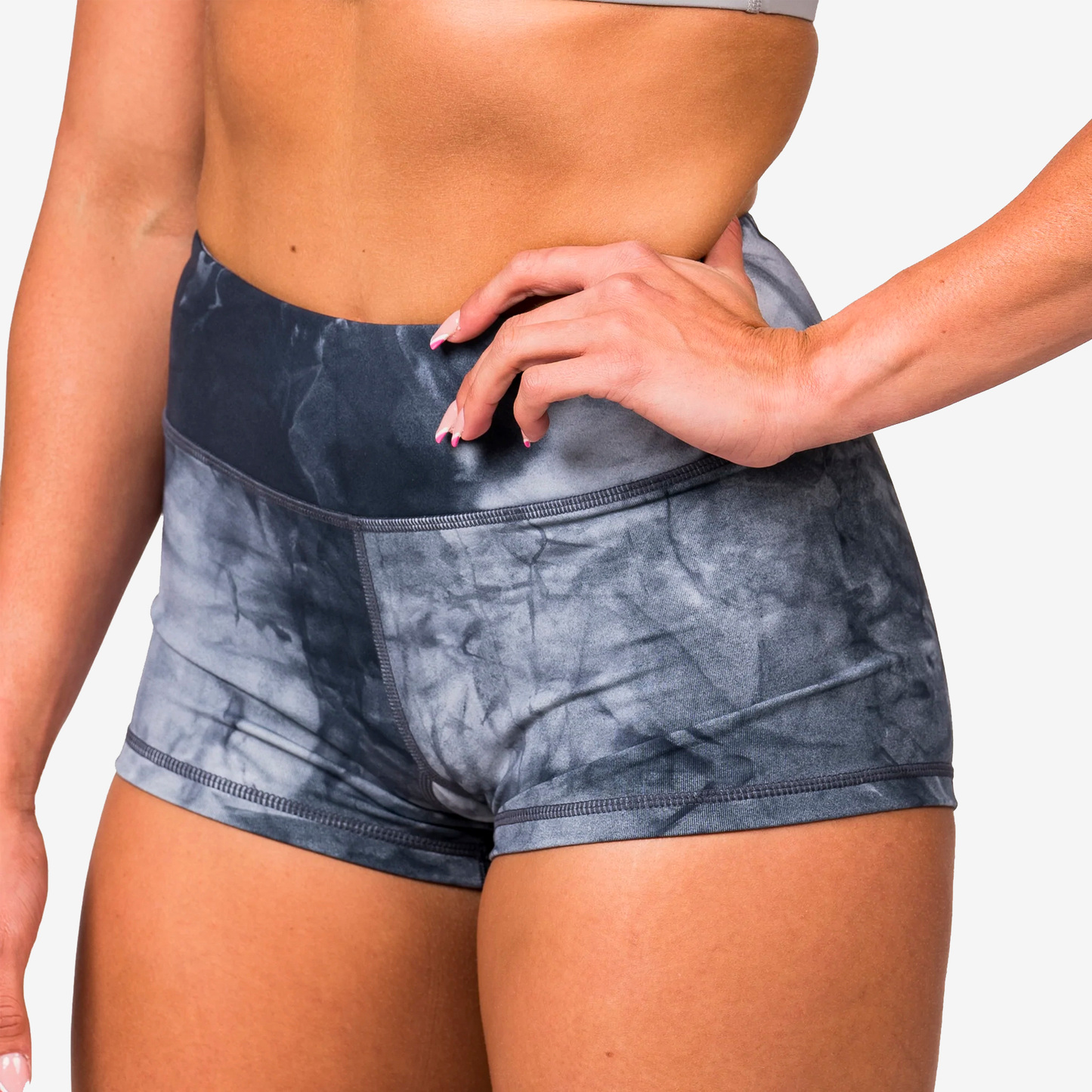 SAVAGE BARBELL TIE DYE SHORTS SAV-MSHORTS-TIEDYE-GRAY