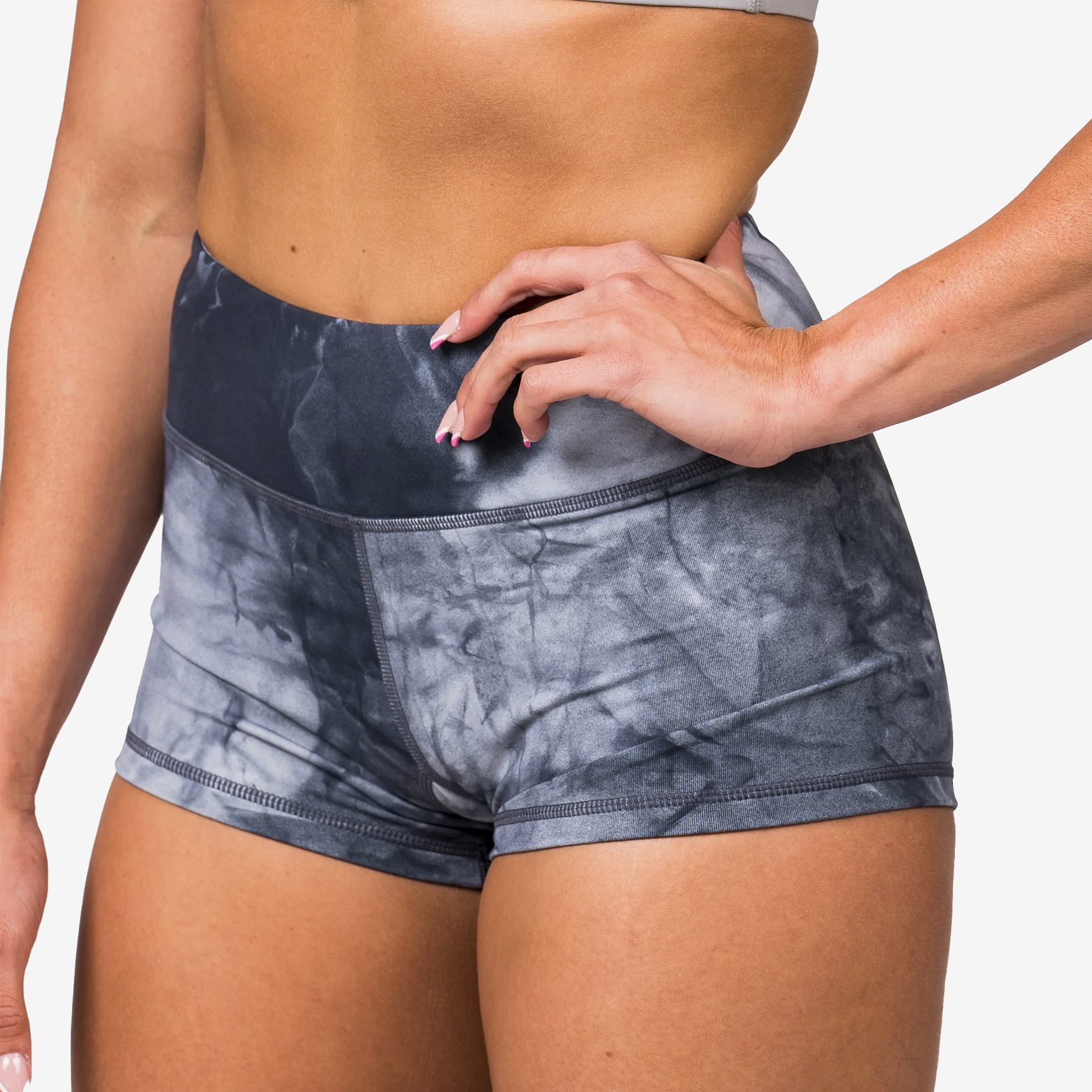 SAVAGE BARBELL TIE DYE SHORTS SAV-MSHORTS-TIEDYE-GRAY