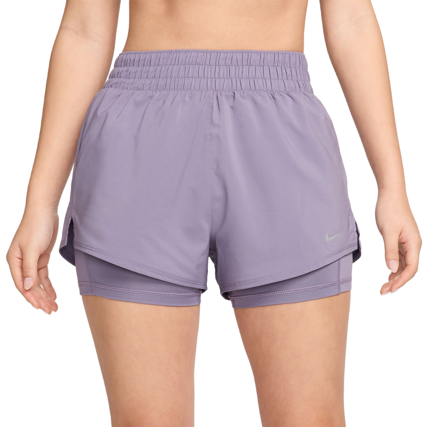 NIKE SHORT 2 IN 1 DRI-FIT HIGH WAIST - WOMEN DX6016-509