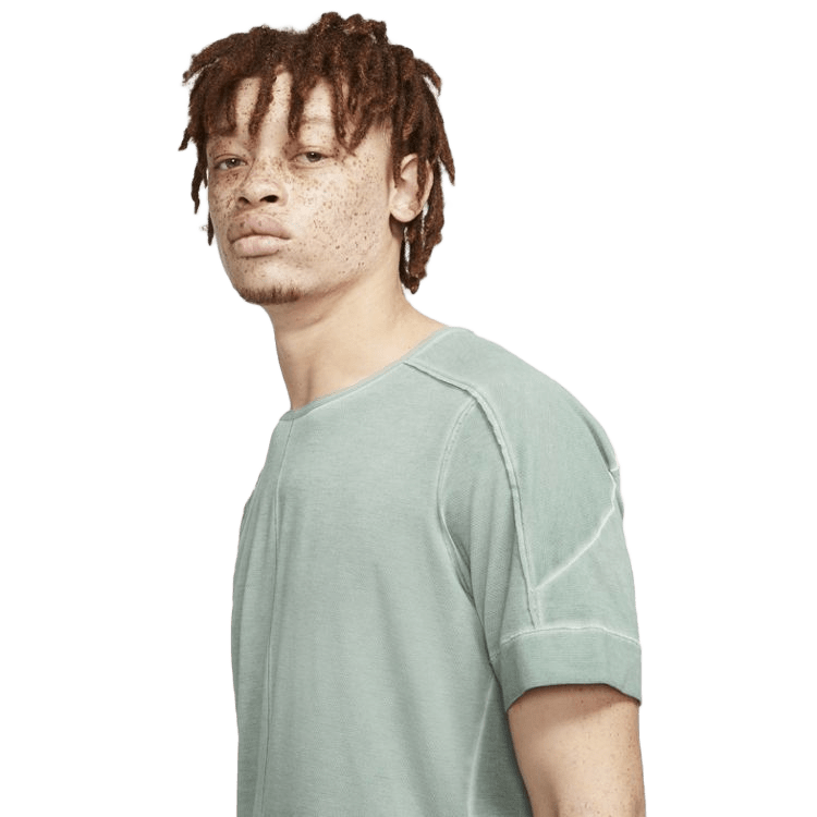 NIKE YOGA  SHORT-SLEEVE SPECIALTY-DYED TOP DC6723-337