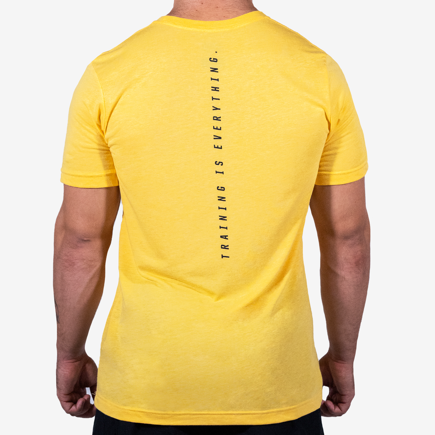 FITTEST FREAKEST T-SHIRT FF-LOGO-TRAIN-YLW