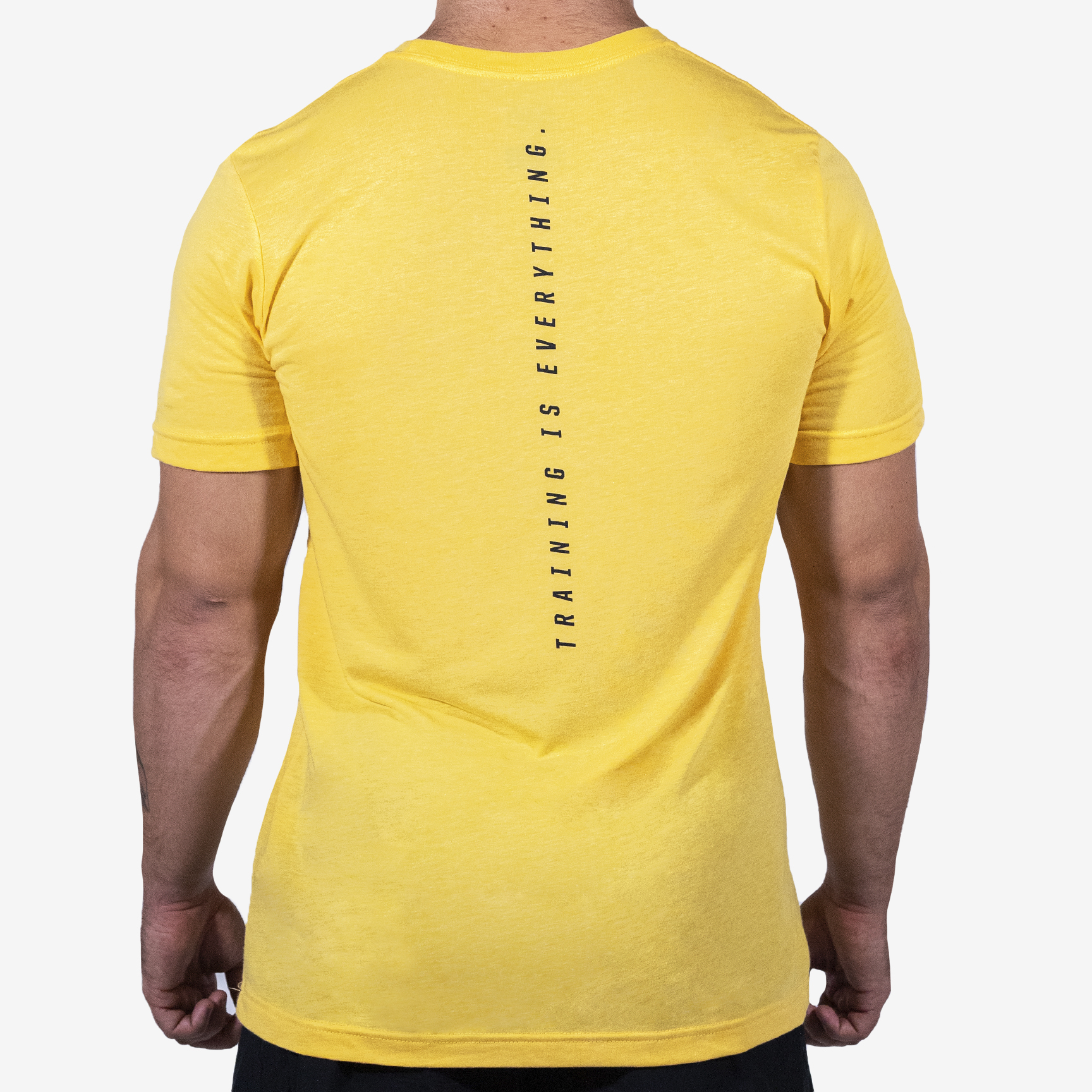 FITTEST FREAKEST T-SHIRT FF-LOGO-TRAIN-YLW