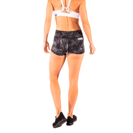 SAVAGE BARBELL TIE DYE SHORTS SAV-MSHORTS-TIEDYE-BLACK