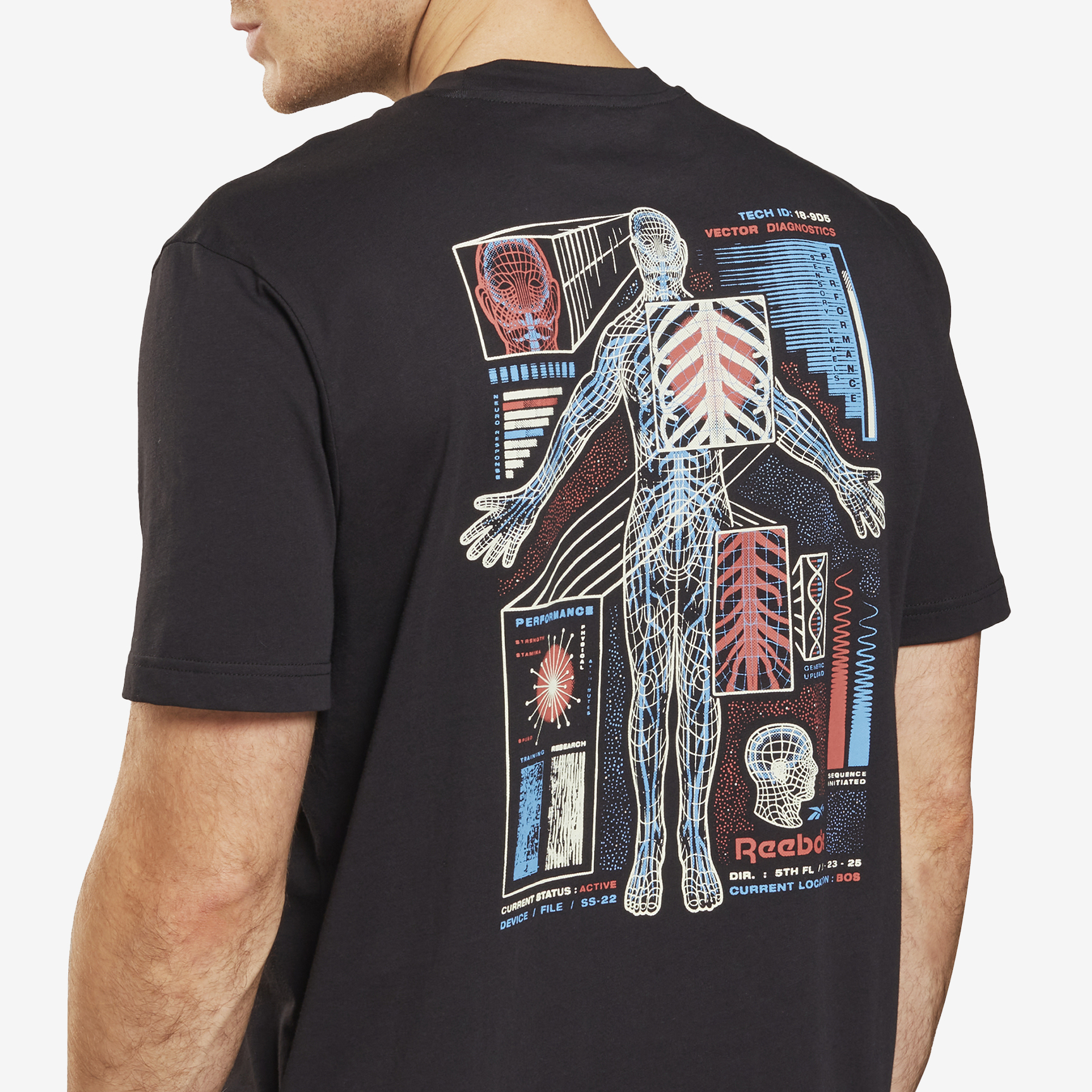 T-SHIRT REEBOK DATA FITNESS COL79C-HB8530