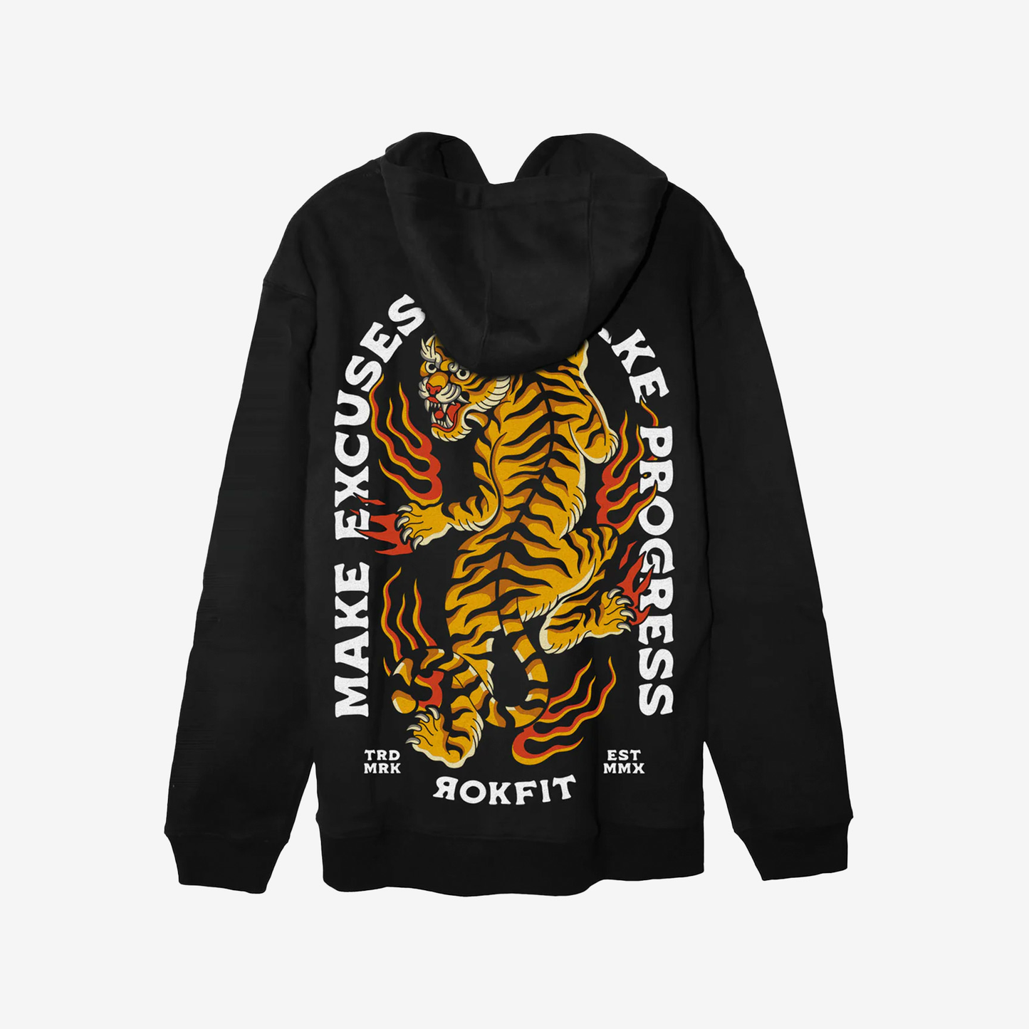 RockFit Sweatshirt RF-HOODIEMEMP-BLACK