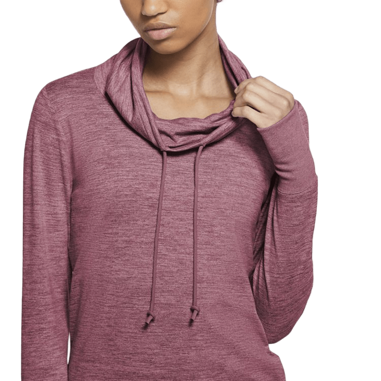 YOGA CORE ESSENTIAL JERSEY COVER UP TOP CU5308-614