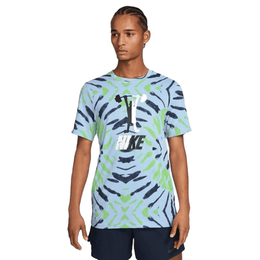 NIKE DRI-FIT  PRINTED TRAINING T-SHIRT DA1794-436