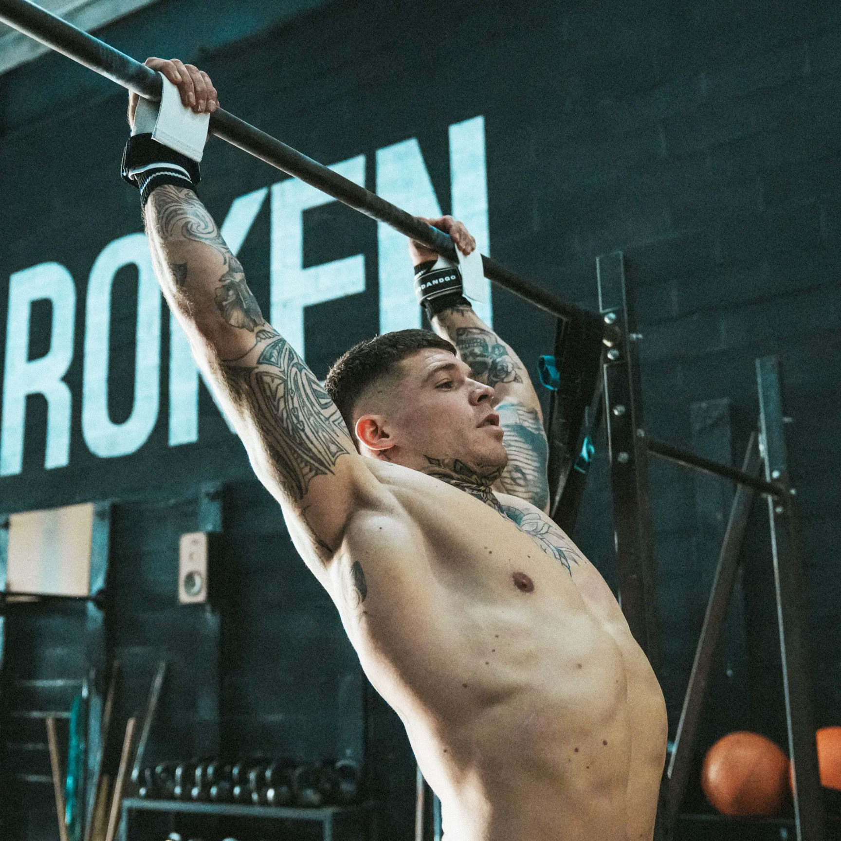 WODANDGO GYMGRIP V2 Gym Grips WAGGYMGRIP-BLK/WHT