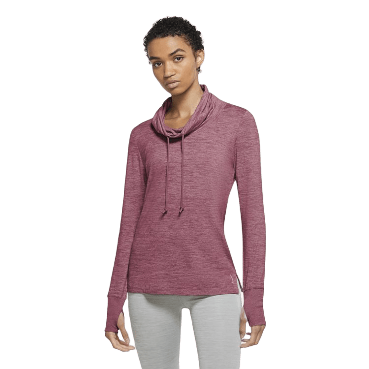 YOGA CORE ESSENTIAL JERSEY COVER UP TOP CU5308-614