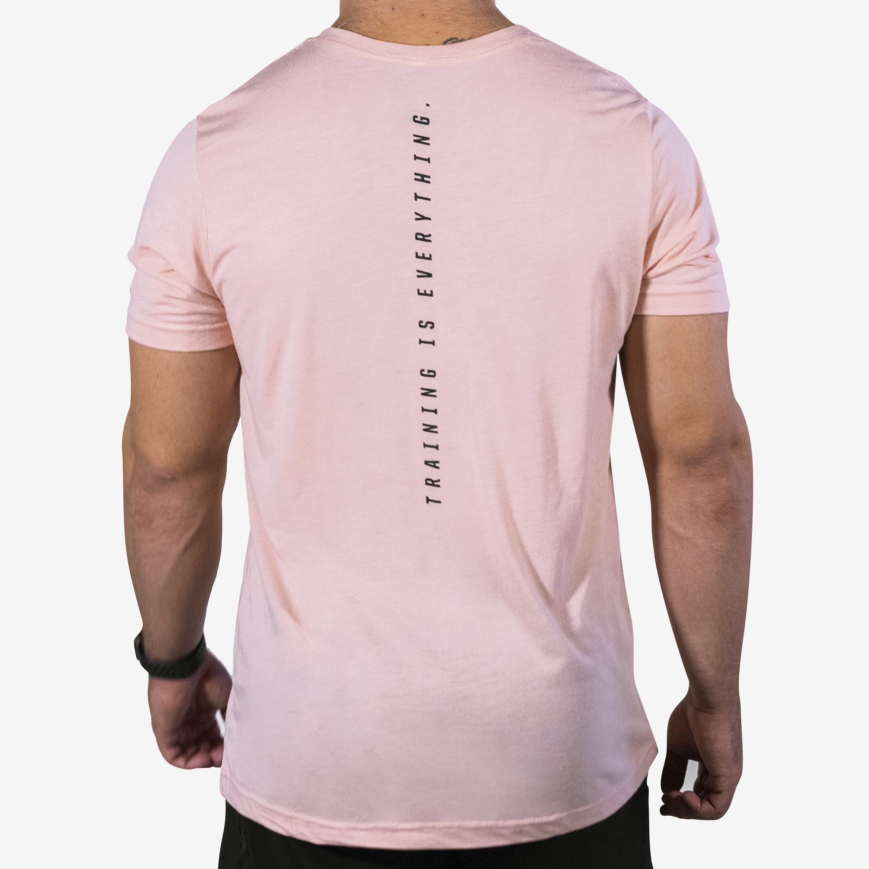FITTEST FREAKEST T-SHIRT FF-LOGO-TRAIN-PEACH