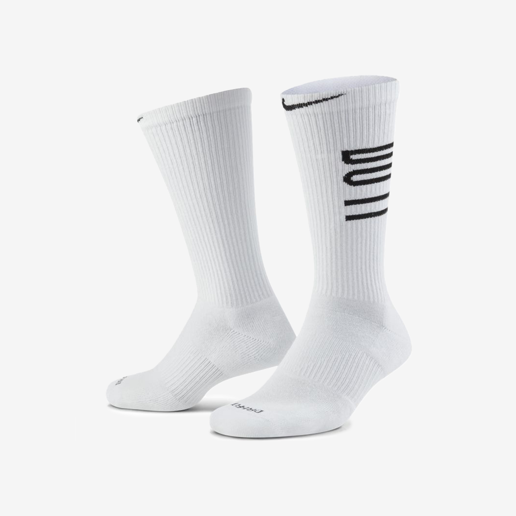 NIKE EVERYDAY PLUS CUSHIONED TRAINING CREW SOCKS (3 PAIRS) CZ0505-902