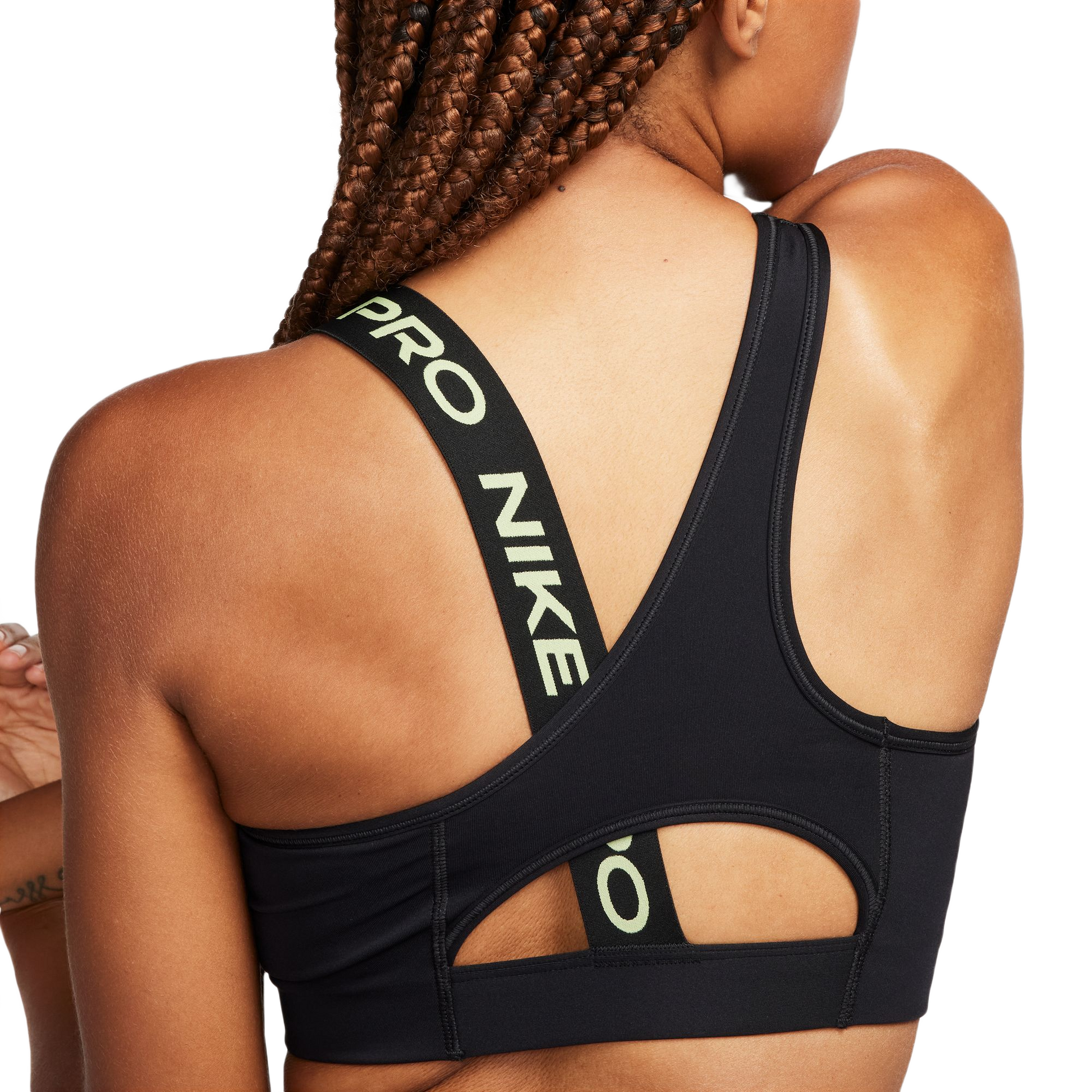 TOP NIKE PRO DRI-FIT SWOOSH - MEDIUM IMPACT DM0570-011