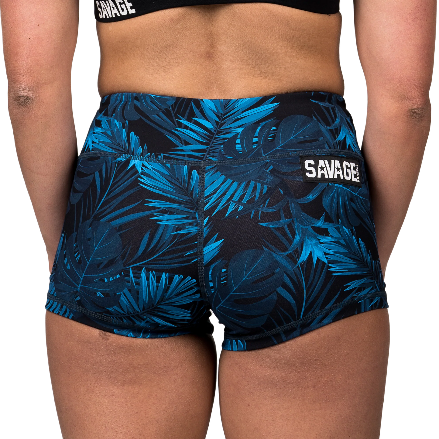 SAVAGE BARBELL MAUI NIGHTS SHORTS SAV-SHORTS-MAUI NIGHT-BLUE