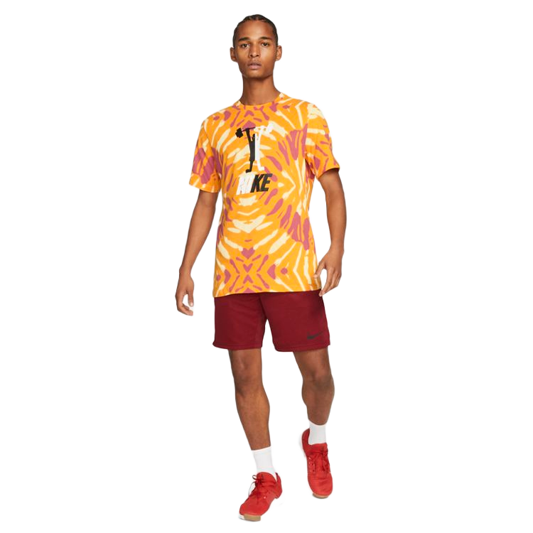 NIKE DRI-FIT  PRINTED TRAINING T-SHIRT DA1794-739