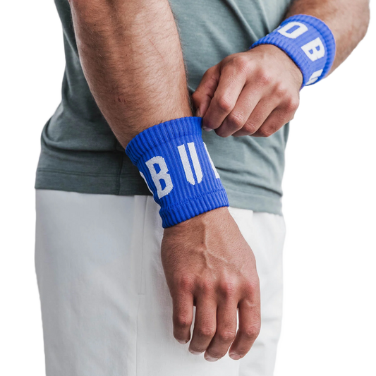 NOBULL Wrist Bands 4" NBWRIST4NEB-BLUE