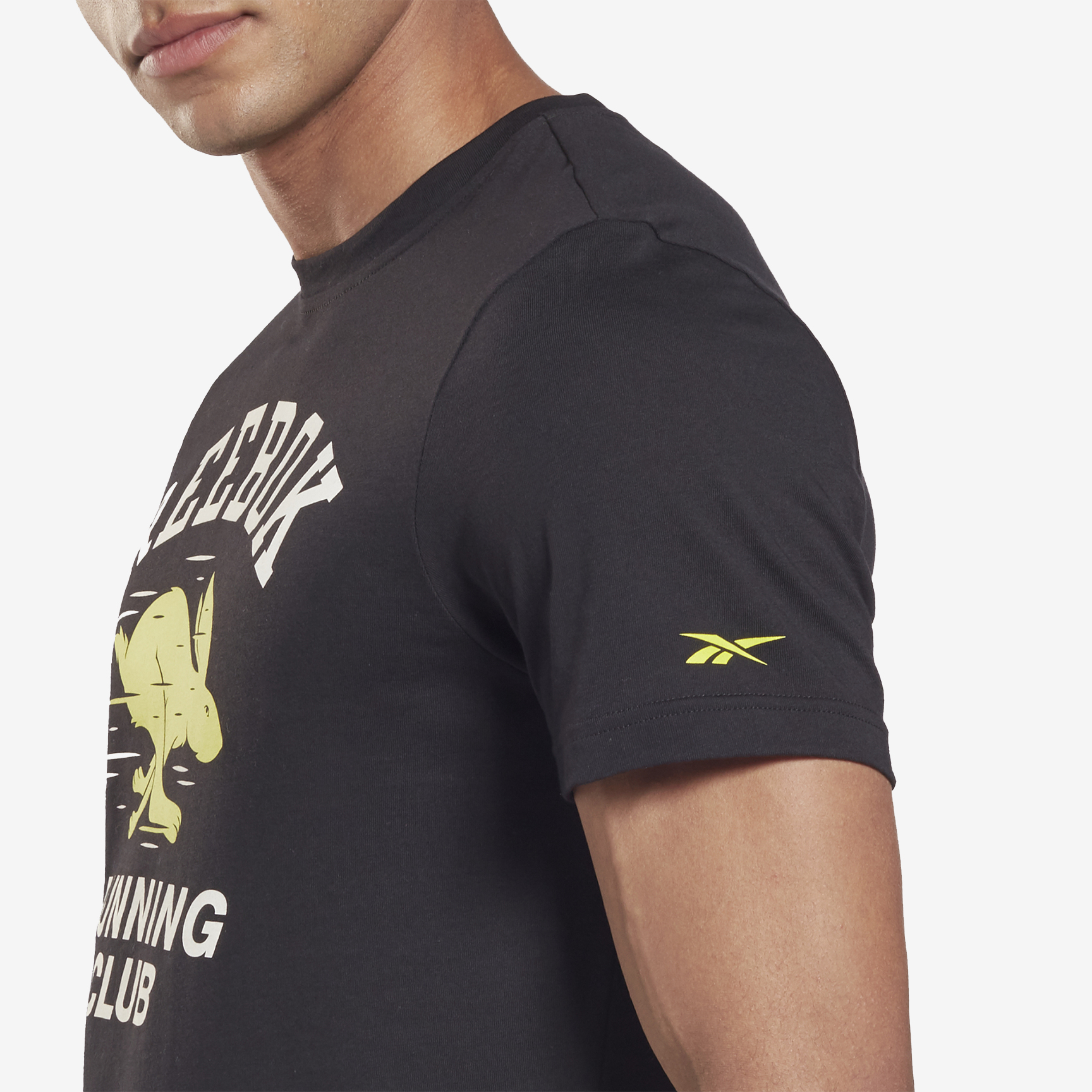 REEBOK RUNNING NOVELTY GRAPHIC T-SHIRT BG264-GS4225