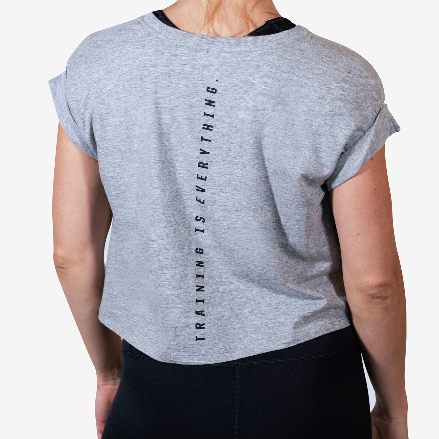 CROP TOP FITTEST FREAKEST FFCROP-GRY