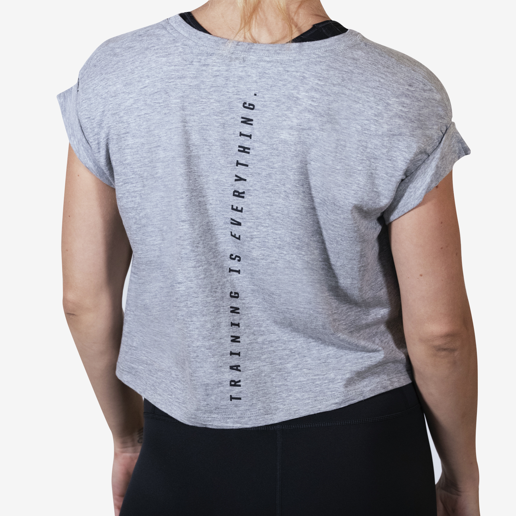 CROP TOP FITTEST FREAKEST FFCROP-GRY