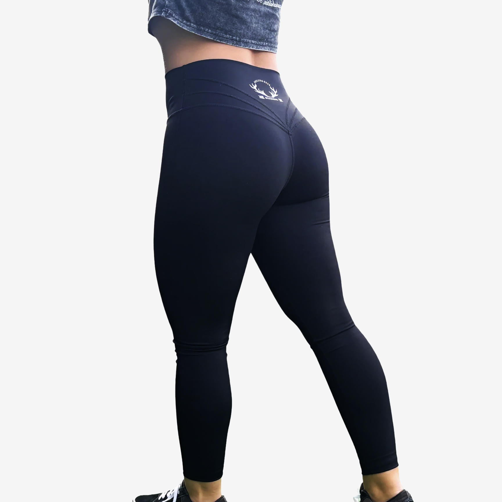 JADA DEERANTLERS LEGGINGS JADLEGDEERANTLERS-BLACK